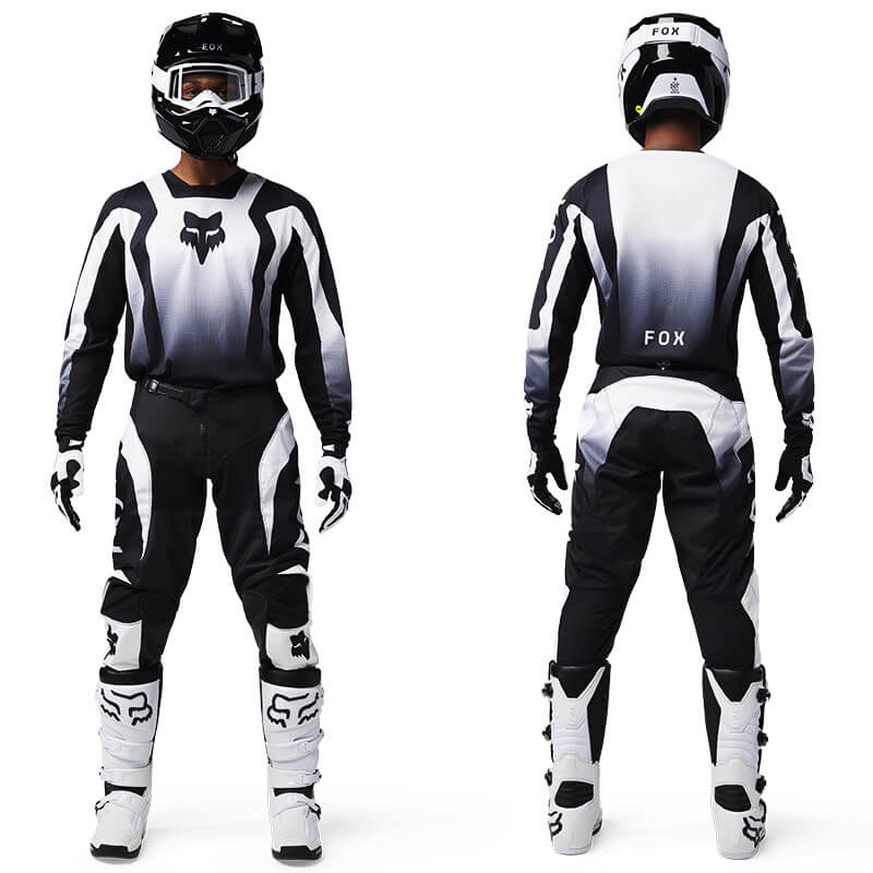 tenue fox racing 180 lean noir 2025