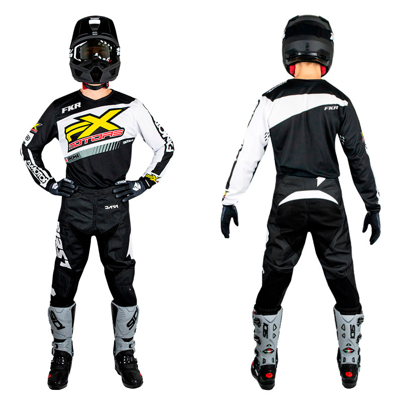 tenue fxmotors racing line black fkr 4mx