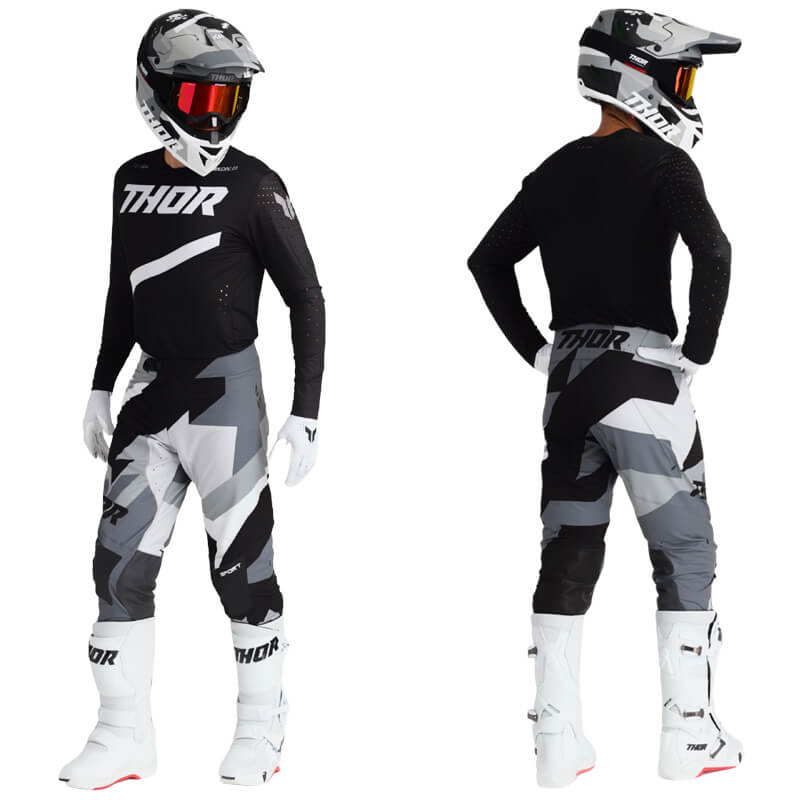 tenue thor mx sportmode brave noir 2025