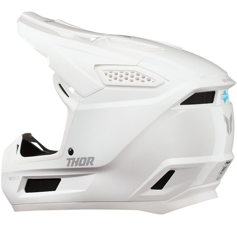 thor casque fleet blanc mat mx