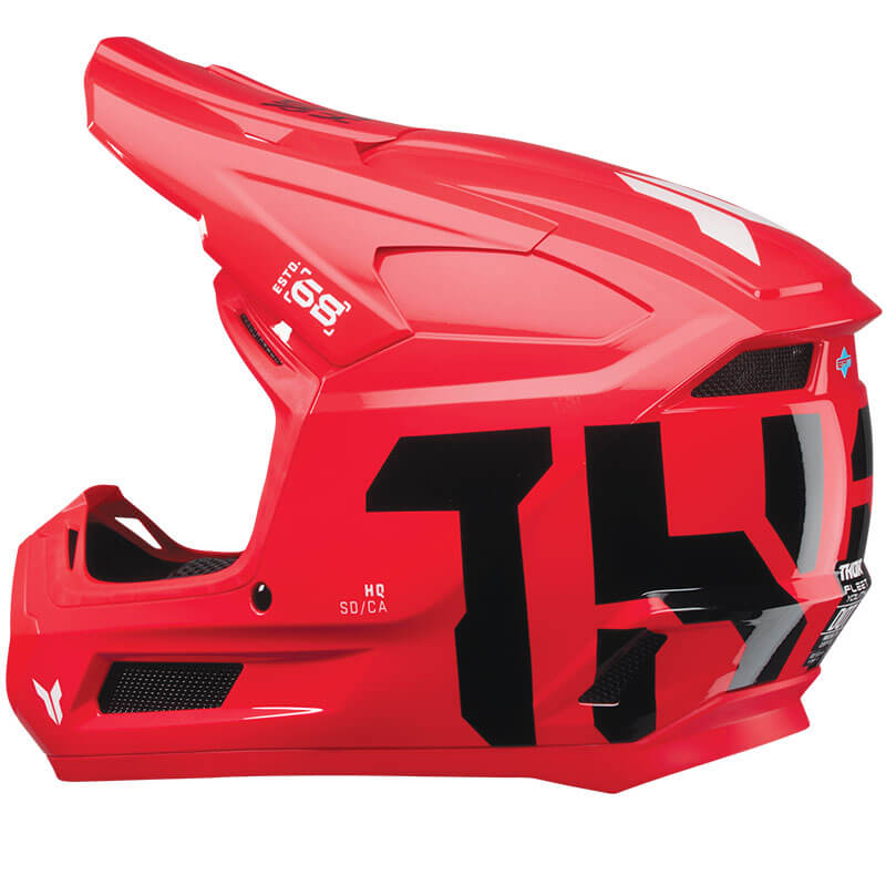 thor casque fleet forge rouge cross