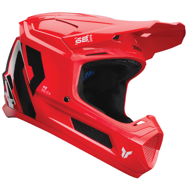 thor casque fleet forge rouge