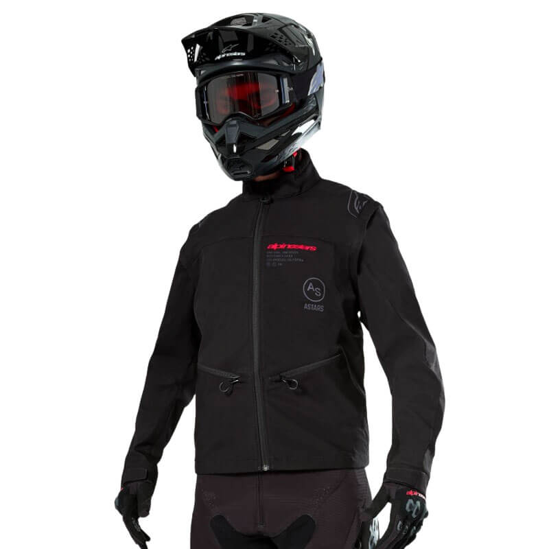 veste alpinestars enduro lite dura softshell noir 2025 quad