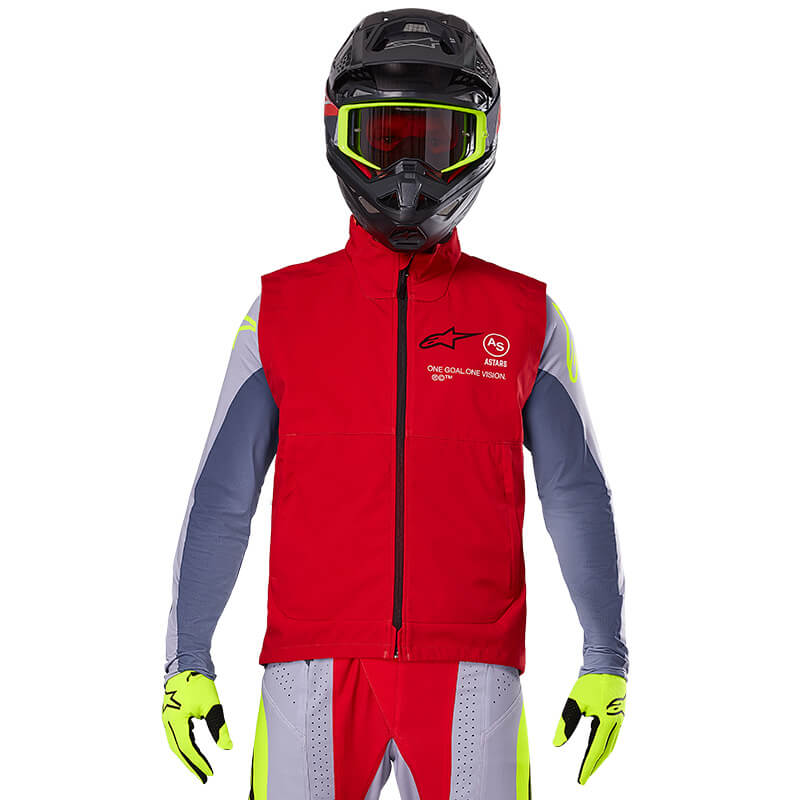 veste alpinestars techstar rouge 2025 motocross