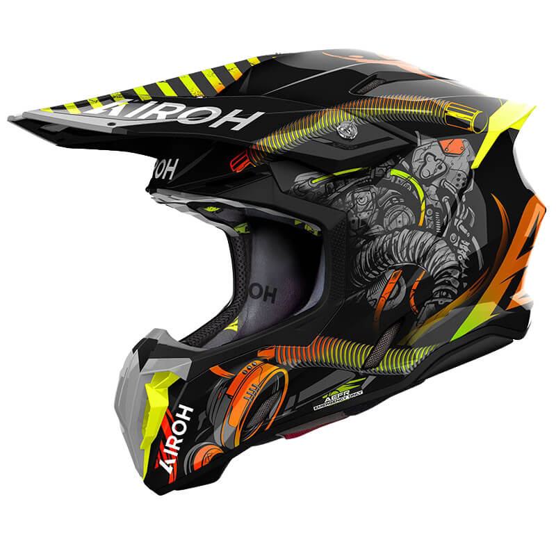 Casque Cross Airoh Twist 3 Toxic 2025