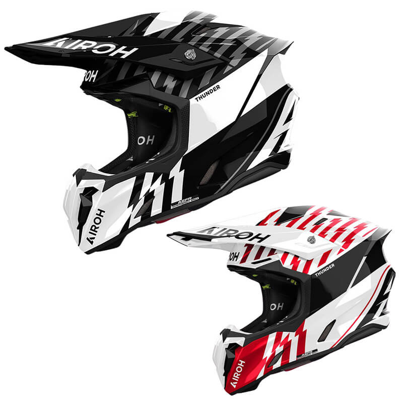 Casque Cross Airoh Twist 3 Thunder 2025