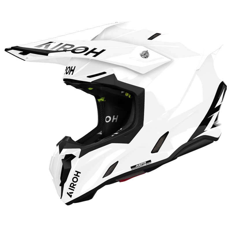 Casque Cross Airoh Twist 3 Color Blanc Brillant 2025