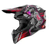 Casque Cross Airoh Wraaap Cyber 2025