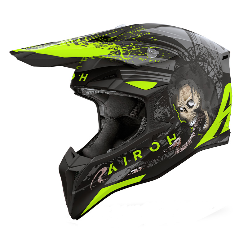 Casque Cross Airoh Wraaap Darkness 2025