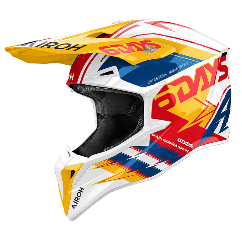 Casque Cross Airoh Wraaap 6 Days Spain 2024