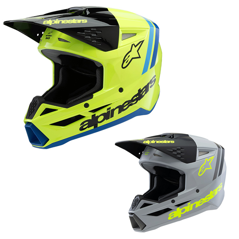 Casque Cross Enfant Alpinestars S-M3 Radium 2025