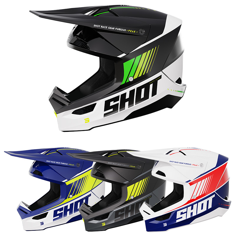 Casque Cross Shot Furious Peak 22-06