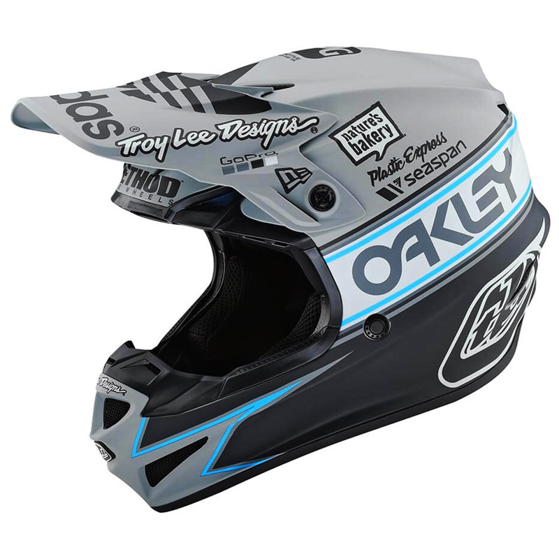 Casque Cross Tld Se4 Polyacrylite Team Edition 2 Fx Motors