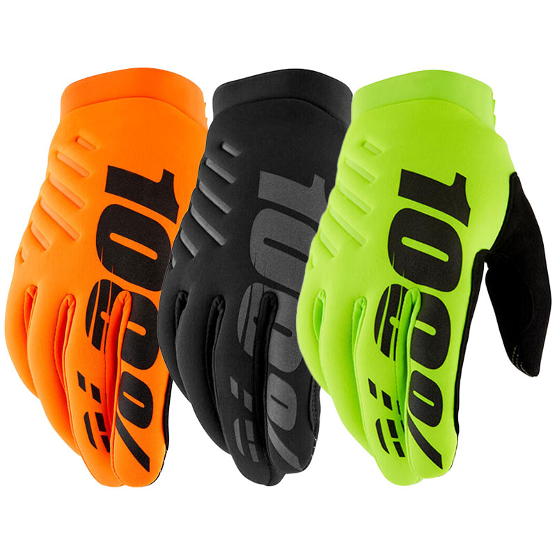 Gants Enduro Hiver 100% Brisker Homologués CE