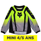 Maillot Cross Enfant Fox Racing 180 Lean 4/5 Ans 2025