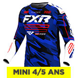 Maillot Cross Enfant FXR Racing Clutch MX Camo 4/5 Ans 2025