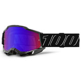 Masque Cross 100% Accuri 2 Blackline - Ecran Miroir