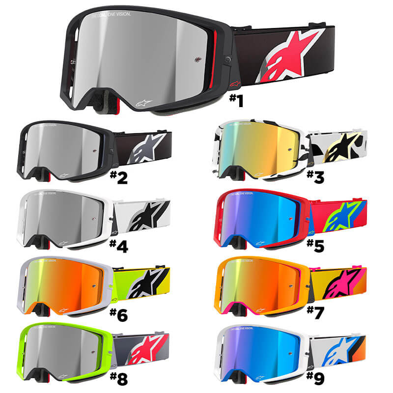 Masque Cross Alpinestars Supertech Corp - Ecran Miroir