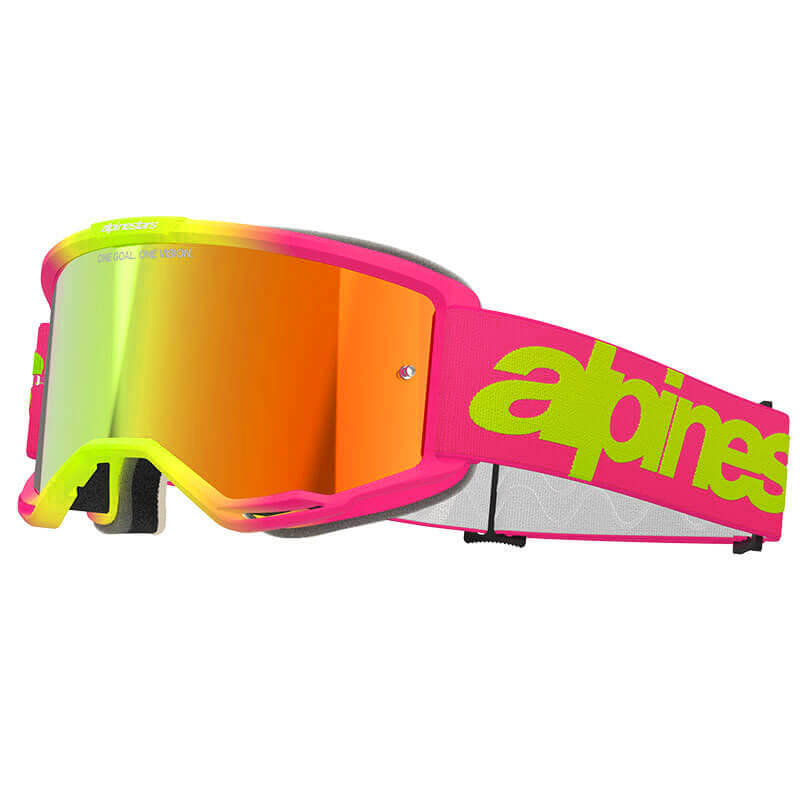 Masque Cross Alpinestars Vision 5 Wordmark - Ecran Miroir