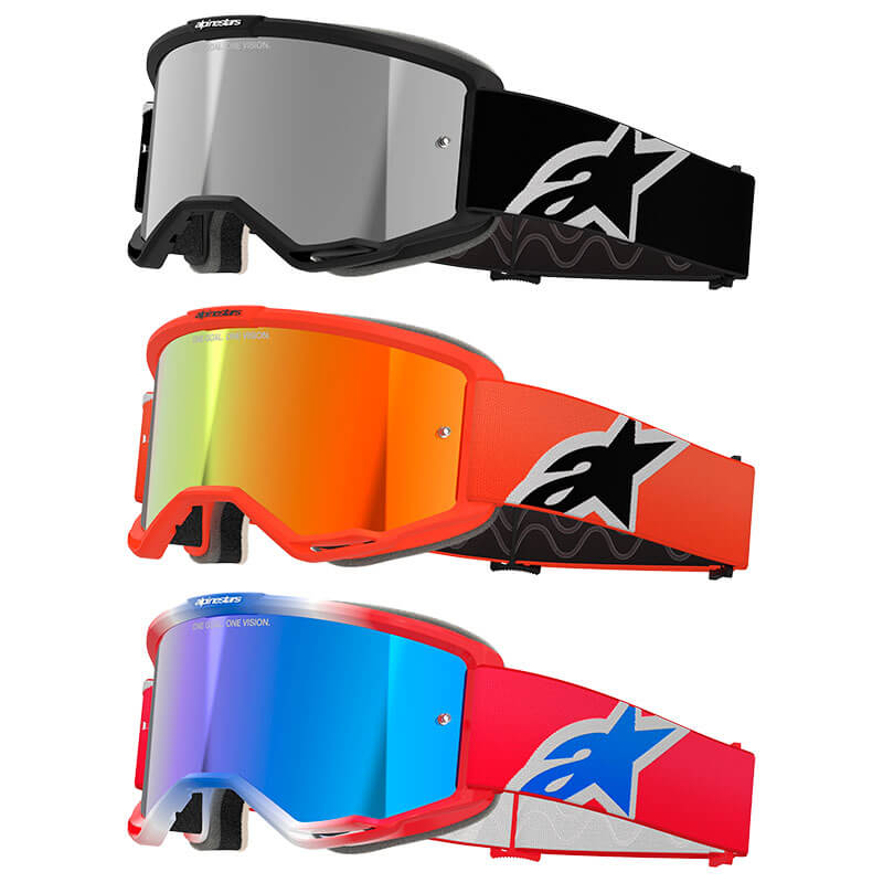 Masque Cross Alpinestars Vision 5 Corp - Ecran Miroir