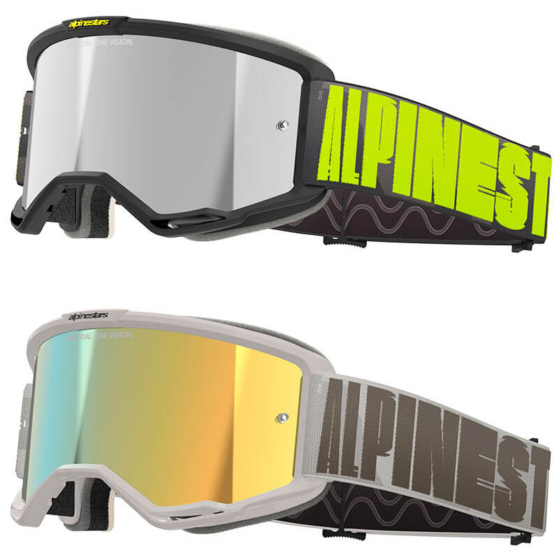 Masque Cross Alpinestars Vision 5 Hollow - Ecran Miroir