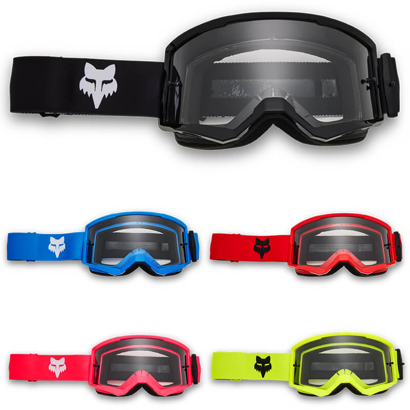 Masque Cross Enfant Fox Racing Main Core 2025 - Ecran Clair