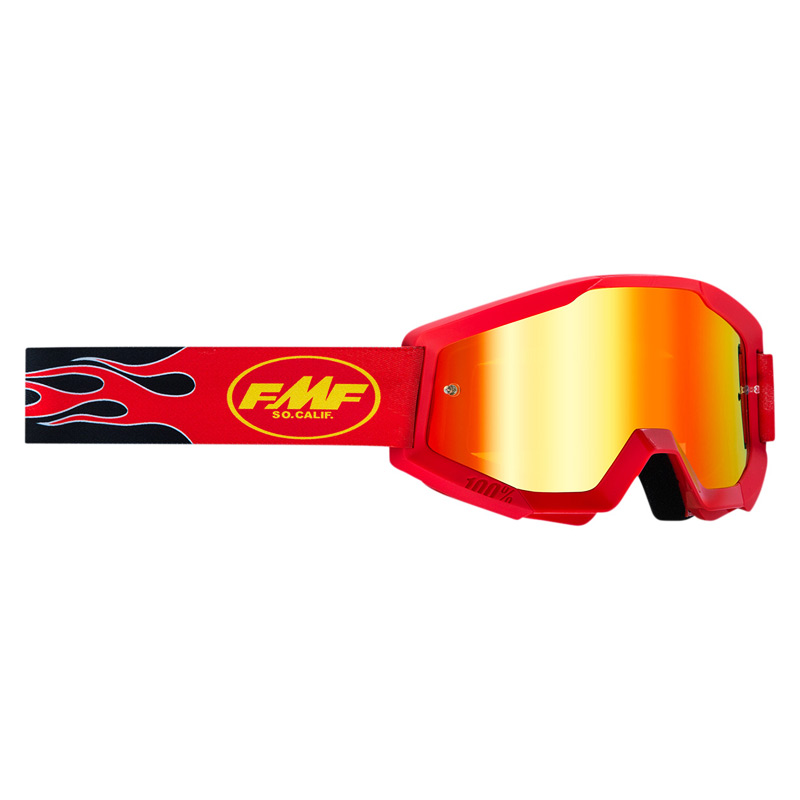 Masque Cross FMF Vision Powercore Flame Rouge