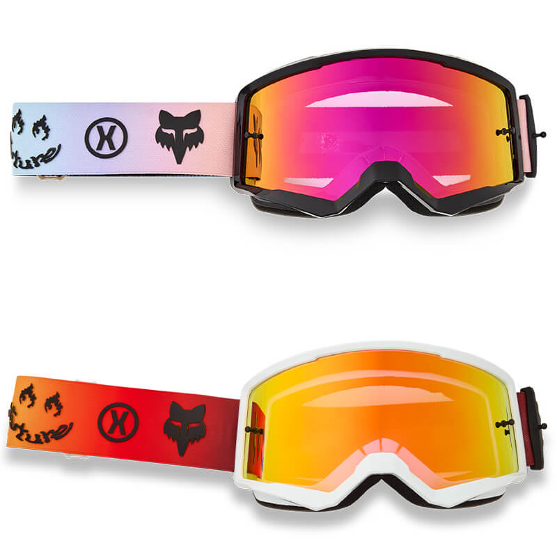 Masque Cross Fox Racing Main Hello Future 2025 - Ecran Miroir