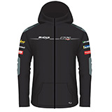 Sweat Bud Racing Team à Capuche Zip Gris/Noir 2024