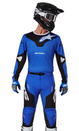 Tenue Cross Alpinestars Racer Veil Bleu 2025