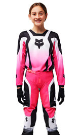 Tenue Cross Enfant Fille Fox Racing 180 Lean Rose 2025