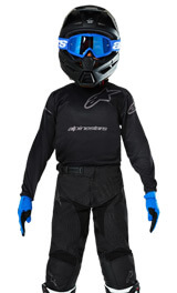 Tenue Cross Enfant Alpinestars Racer Graphite 2025