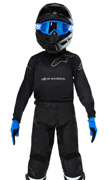 Tenue Cross Enfant Alpinestars Racer Graphite 2025