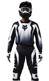 Tenue Cross Fox Racing 180 Lean Noir/Blanc 2025