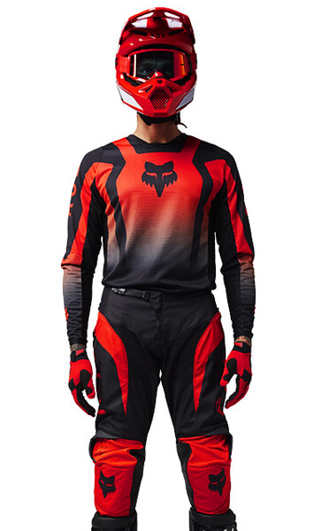 Tenue Cross Fox Racing 180 Lean Rouge 2025