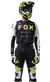 Tenue Cross Fox Racing 180 Race Spec Noir/Vert 2025