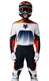 Tenue Cross Fox Racing 360 Divider Orange Fluo/Bleu Nuit 2025