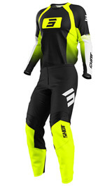 Tenue Cross SHOT Draw Instinct Jaune Fluo 2025