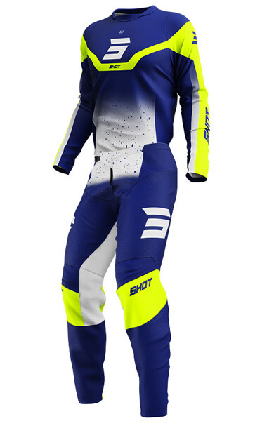 Tenue Cross SHOT Devo Blast Bleu 2025