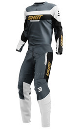 Tenue Cross SHOT Devo League Gris/Or 2025