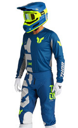 Tenue Cross THOR MX Launchmode Forge Bleu 2025