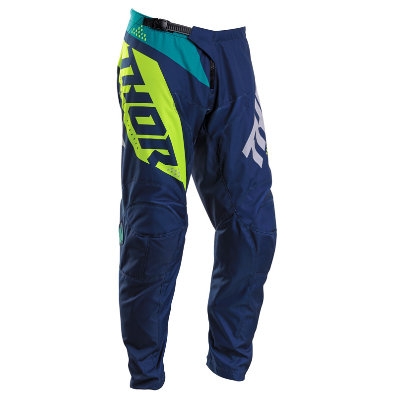 Tenue Cross THOR MX Sector Blade Bleu Marine/Jaune Fluo 2020 - FX MOTORS