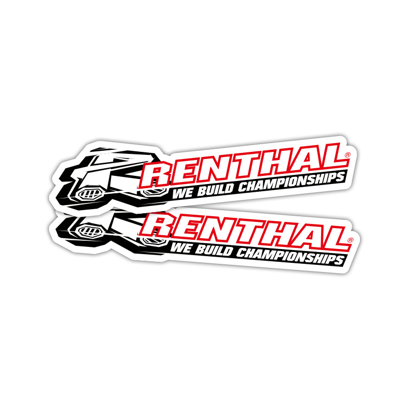 Stickers RENTHAL 16cm - FX MOTORS