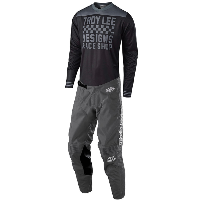 Tenue Cross TLD GP Raceshop Noir/Gris 2019 - FX MOTORS